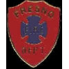 FRESNO, CA FIRE DEPARTMENT PIN MINI PATCH PIN